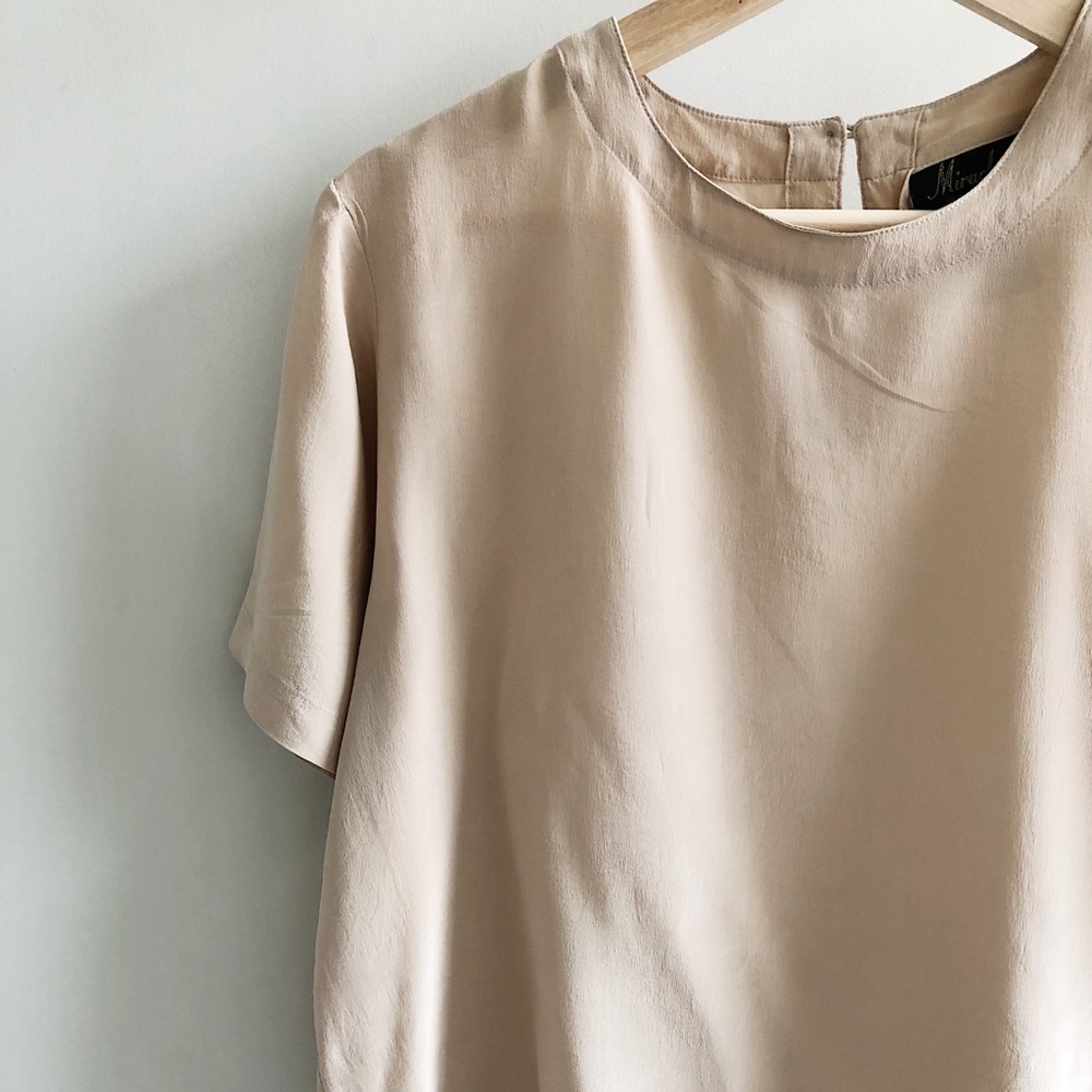 Vintage Silk Tee - Picture 6 of 8